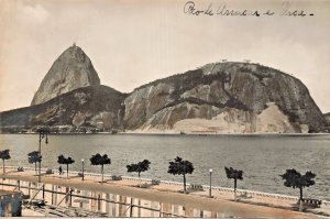 RIO de JANEIRO BRAZIL~Pão de Açúcar e Urca~1920s PHOTO POSTCARD