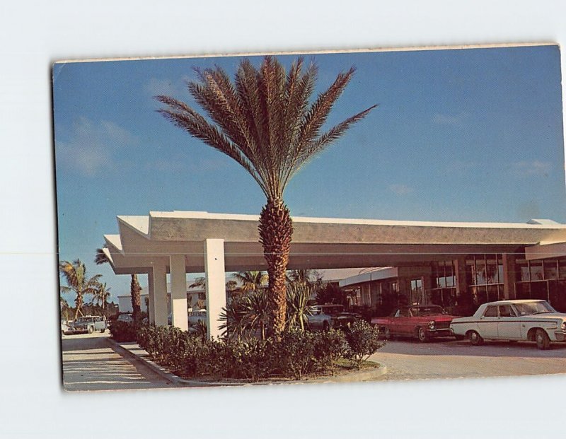 Postcard Front Entrance King's Inn Hotel Freeport The Bahamas Islands