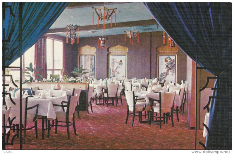 MEDICINE HAT, Alberta, Canada, 1940-1960's; Four Seasons Restaurant, Interior...