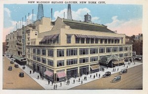 New Madison Square Garden, Manhattan, New York City, Early Postcard, Unused