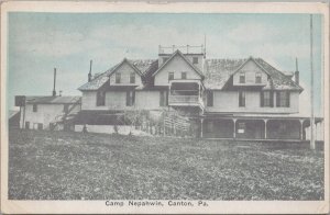 Postcard Camp Nepahwin Canton PA