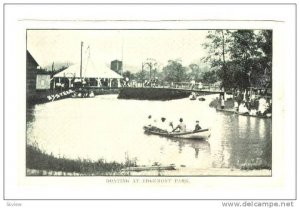 Boating At Edgemont Park, Ingham, Michigan, 1910-1920s