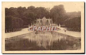 Postcard Old Saint Cloud Park La Grande Cascade Vue Generale