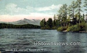 Silver Lake, Madison & Mt Chocorua in White Mountains, New Hampshire