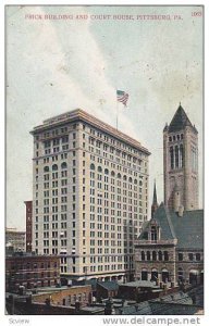 Frick Building and Court House, Pittsburg, Pennsylvania, PU-1908