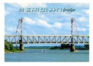 SD - Yankton. Meridian Bridge Across Missouri River  (continental size)