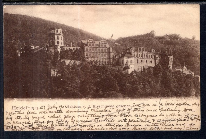 Schloss Hirchgasse Gesehen,Heidelberg,Germany BIN