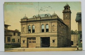 CT Middletown Hose Co. No.1 c1909 Postcard M18