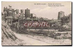 Old Postcard Berry au Bac Sugarbush Ruins