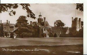 Essex Postcard - The Priory & Grounds - Clacton on Sea - Real Photo - Ref 16985A