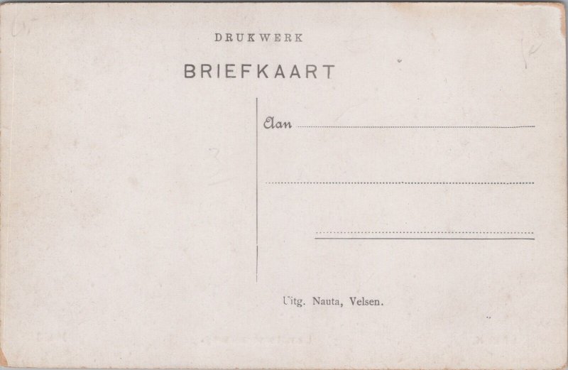 Netherlands Sneek Lemsterstraatweg Vintage Postcard 04.10
