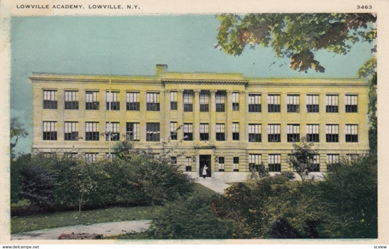 LOWVILLE , New York , 1941 ; Lowville Academy