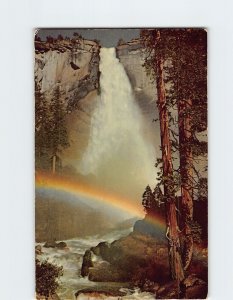 Postcard Nevada Fall, Yosemite National Park, California