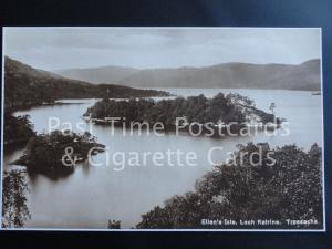 Old RP - Trossachs: Ellen's Isle. Loch Katrine,