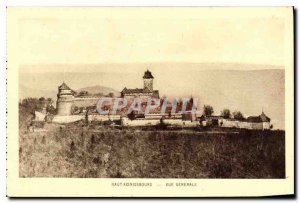 Postcard Old Hochk?nigsburg General view