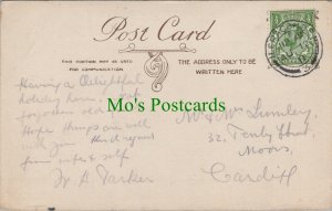 Genealogy Postcard - Lumley - 32 Tenby Street, Moors, Cardiff, Wales  RF7794