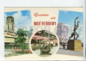 442207 Netherlands Rotterdam tourist advertising Old postcard
