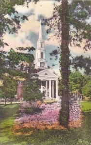 North Carolina Pinehurst Village Chapel In The Attractive SettingAlbertype