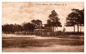 Postcard MILITARY SCENE Fort Slocum New York NY AP6298