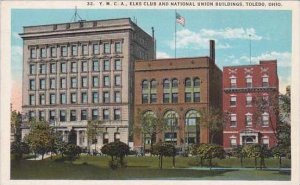Ohio Toledo Y M C A Elks Club And National Union Buildings