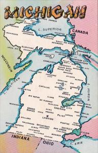 Michigan Mape Of Michigan