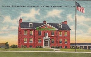 Postcard Laboratory Building Bureau Entomology US Dept Agriculture Oxford NC