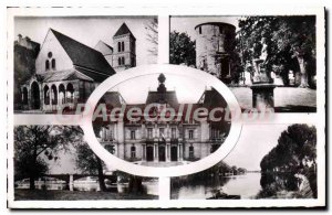 Postcard Saint Maur Old Church Square and the Abbey Bridge The Mayor of Crete...