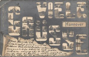 Lot164 germany viele grusse hannover big letter