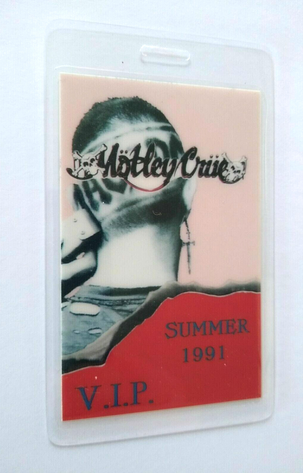 Motley Crue AC/DC 1991 Backstage Pass Original Monsters Of Rock Metal ...