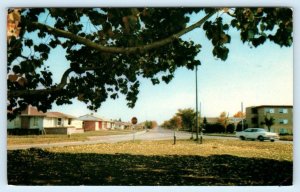 WETASKIWIN, Alberta Canada ~ Street Scene RESIDENTIAL DISTRICT  c1950s Postcard