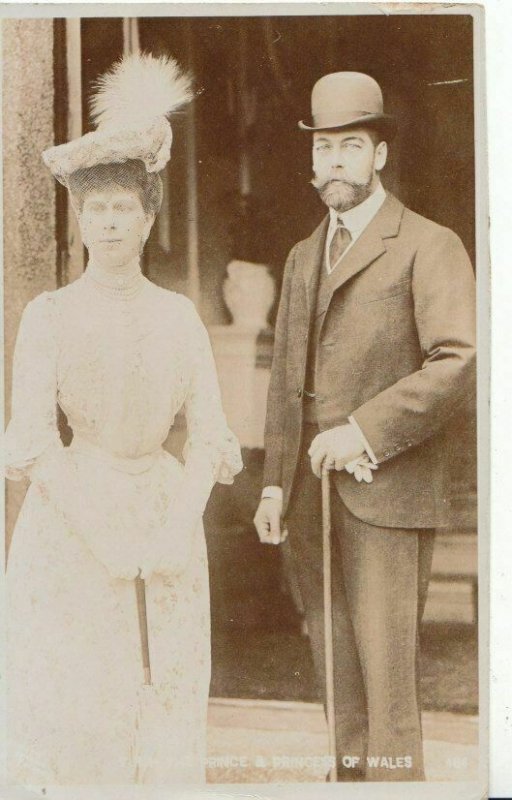 Royalty Postcard - The Prince and Princess of Wales - Used not postally  3697A