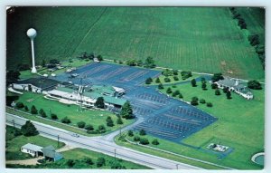 JOLIET, Illinois IL  Birdseye WHITE FENCE FARM Roadside Aerial View Postcard