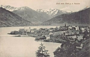 ZELL am SEE g d TAUERN SALZBURG AUSTRIA~PANORAMA VILLAGE VIEW~PHOTO POSTCARD