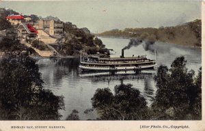 AUSTRALIA~MOSMAN BAY SIDNEY HARBOUR~1910s POSTCARD