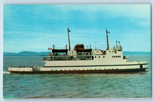 Riviere Du Loup Quebec Canada Postcard The Trans-St-Laurent Ferry 1972