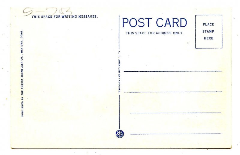 CT - Meriden. City Hall Square