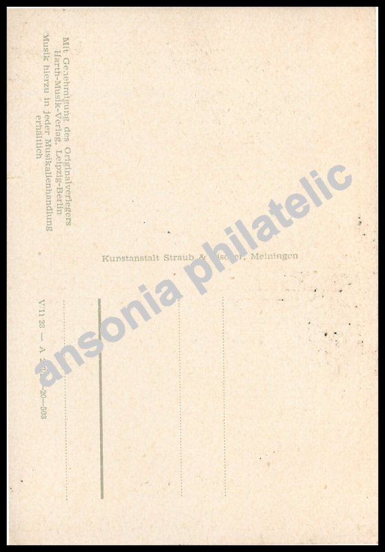 VINTAGE POSTCARD: German Image Post Card