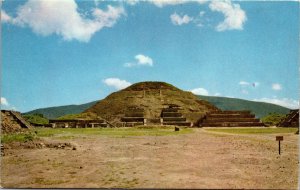 Vtg Pyramid of the Moon San Juan Teotihuacan Mexico Postcard