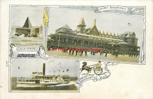 7 Postcards, Nantasket, Massachusetts, Various Buildings & Scenes