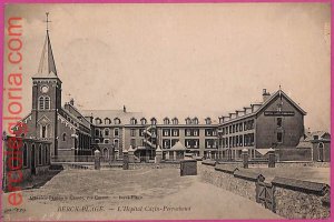 ak1966 - France - VINTAGE POSTCARD - Berck - 1908  HOSPITAL