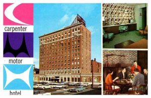 Postcard HOTEL SCENE Manchester New Hampshire NH AT5724