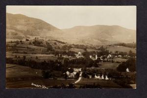 VT Vintage 1912 view DORSET VERMONT Real Photo Postcard RPPC  Carte Postale