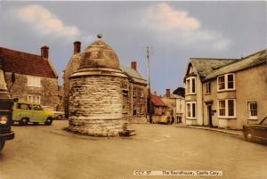 CASTLE CARY SOMERSET UK~ROUNDHOUSE~LOCK UP~VILLAGE SCENE POSTCARD