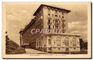 Font Romeu Old Postcard The grand hotel