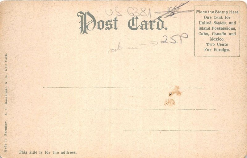 US6381 casino court and clock tower newport r i  usa