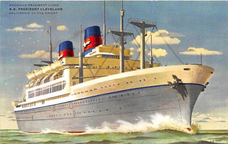 S.S President Cleveland  American President Lines