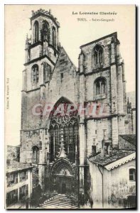 Postcard Old Lorraine Illustree Toul Saint Gengoult