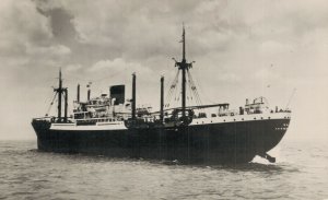 Stoomvaart Maatschappij Nederland MS Bali Ship RPPC 08.37