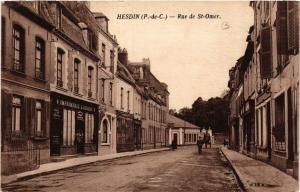 CPA HESDIN Rue de St-OMER (405918) 