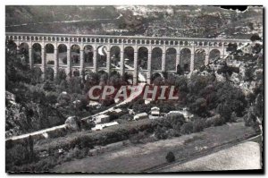 CPM Roquefavour Aerial view of & # 39aqueduc